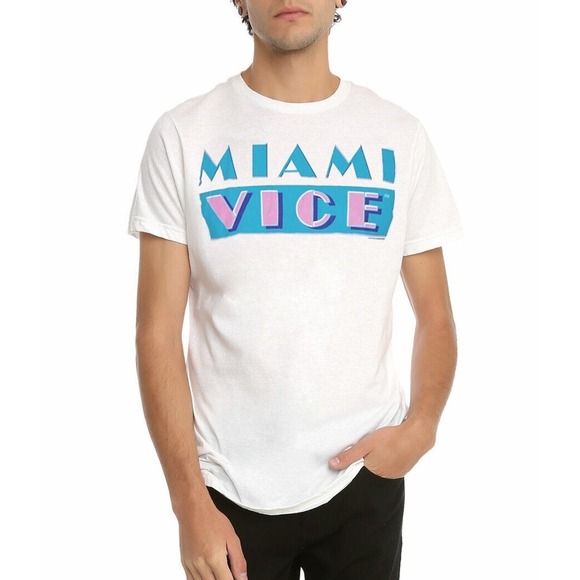 Licensed Miami Vice - Don Johnson Is James Crockett Women's T-Shirt S-XXL Sizes